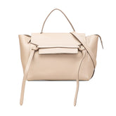 セリーヌ ベルトバッグ ハンドバッグ ワンショルダーバッグ 2WAY ベージュ レザー レディース CELINE 【中古】